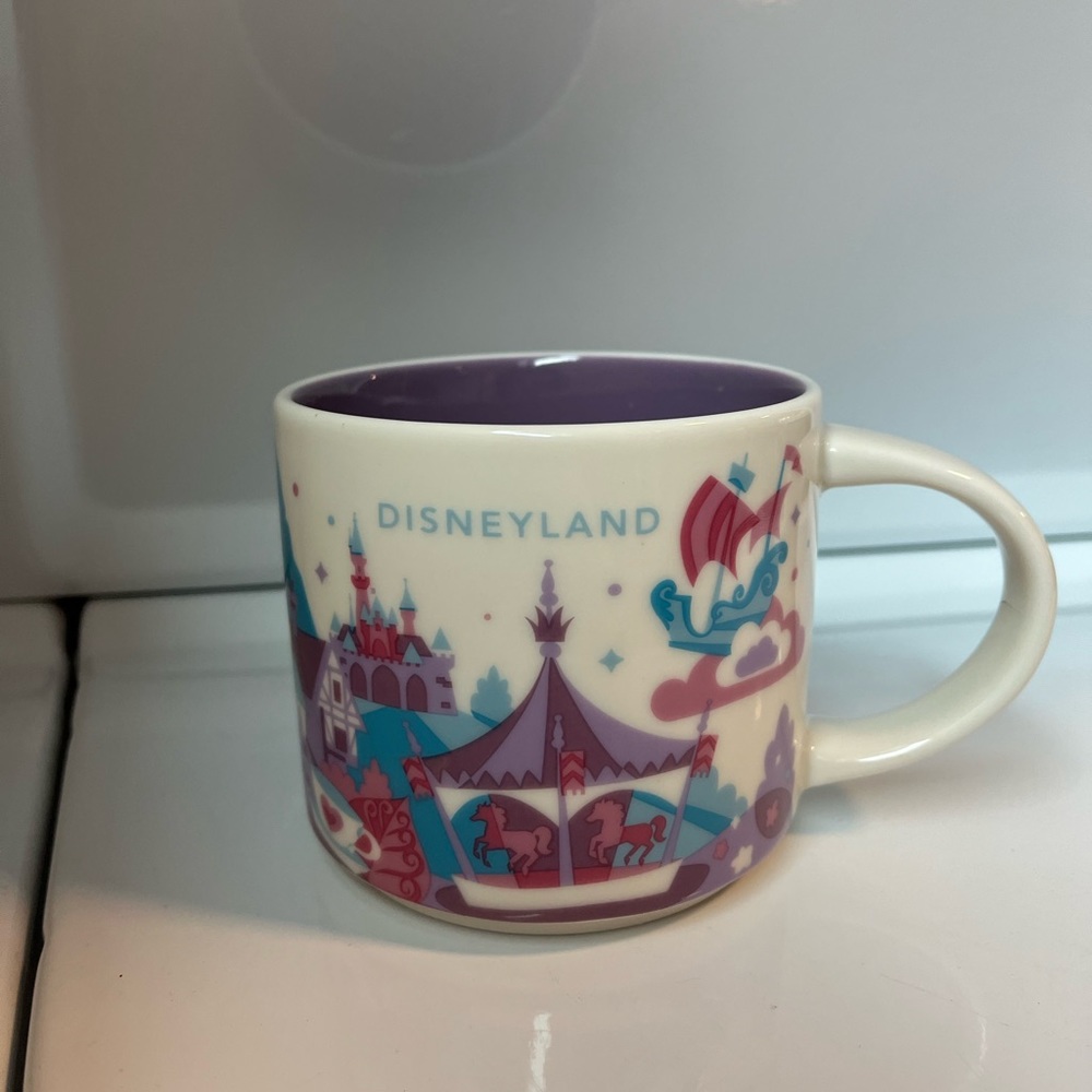 DISNEYLAND RARE You Are Here mug - Starbucks